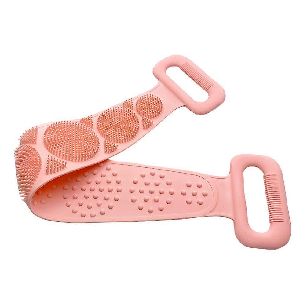 فرشاة الجسم سيليكون ، الغسيل الخلفي ، حزام غسالة الجسم ، حزام تقشير دش مزدوج الجوانب ، Deep Cle