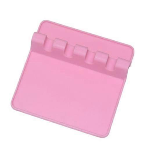 Silicone Utensil Rest with Drip Pad for Multiple Utensils
