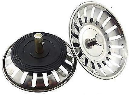 Double-layer Kitchen Sink Filter, Durable, Waterproof, Corrosion-resistant And High-temperature Resistant (2 Pieces)