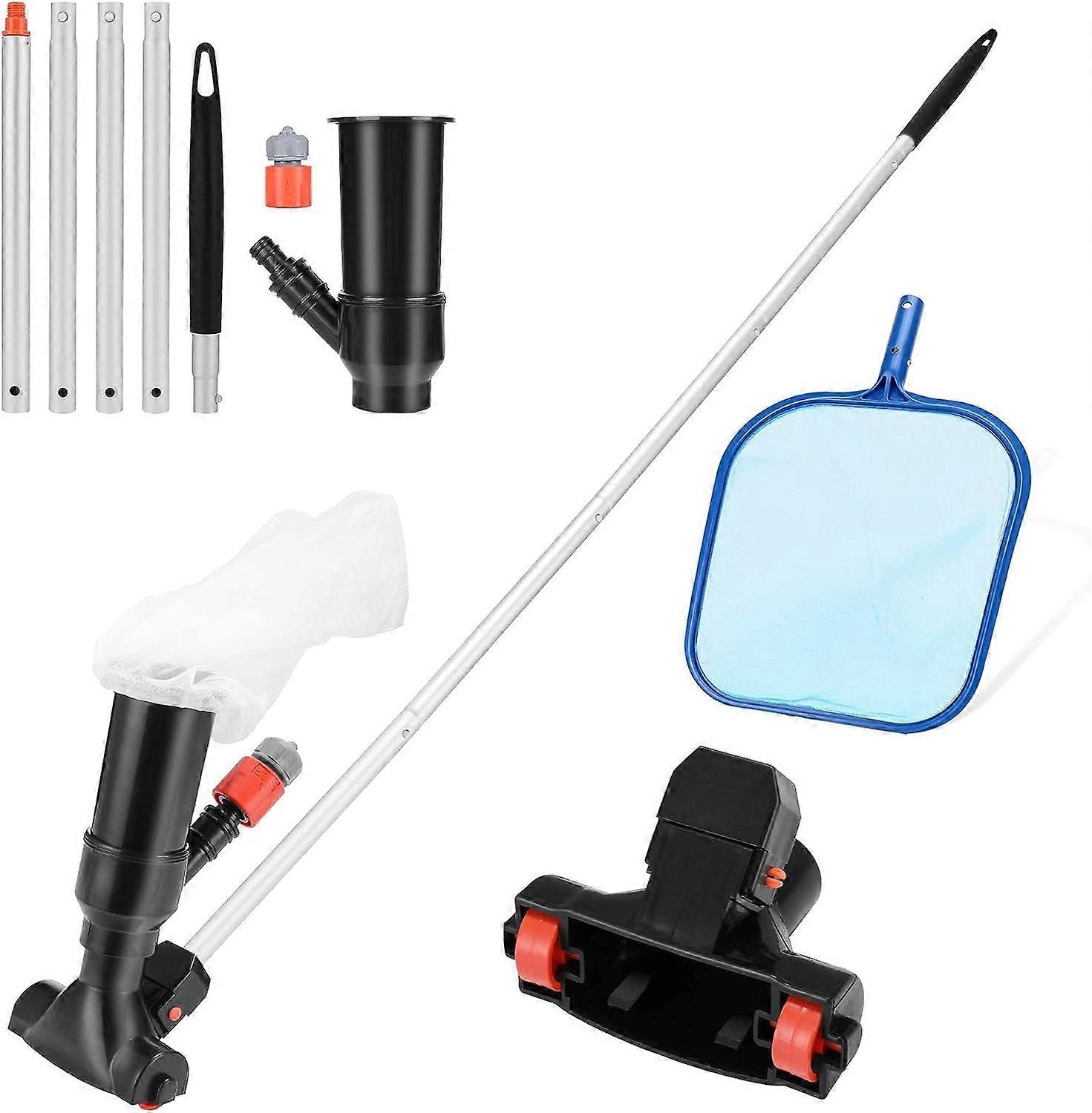 Pool Vacuum Cleaner Kit - Portable Jet Vacuum for Pools