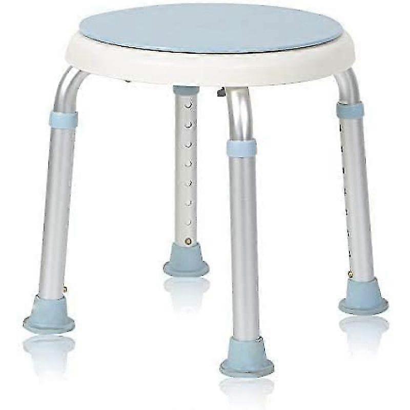 Healthcare Shower Stool, Rounded Surface, With Swivel Seat