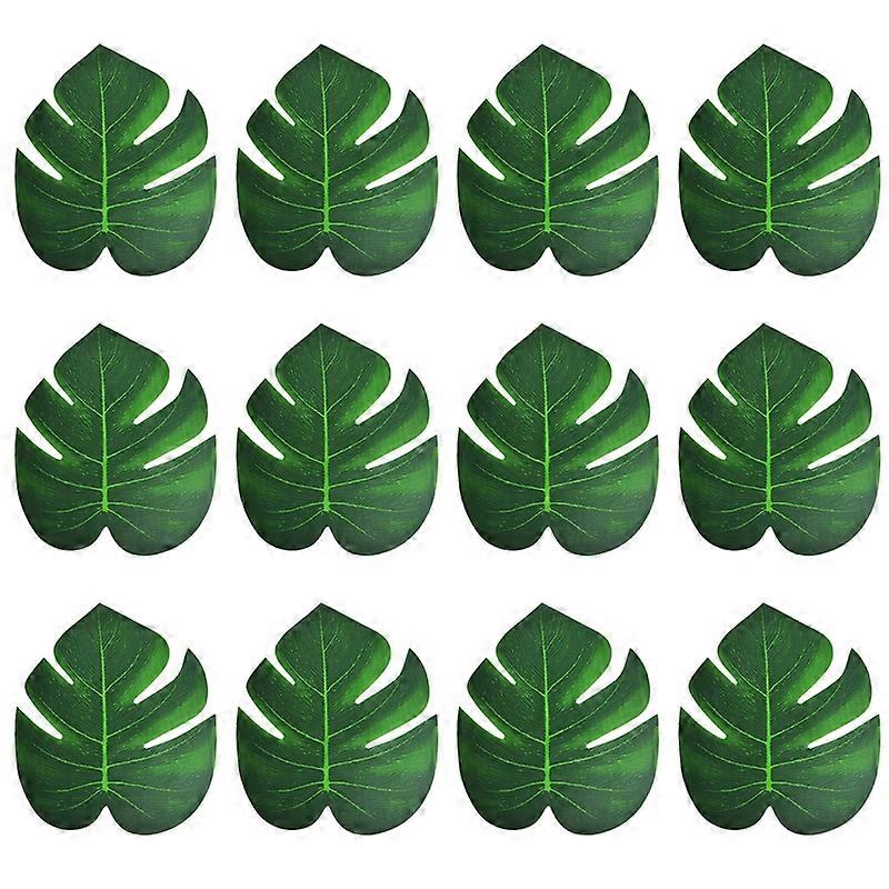 12Pcs/Pack Practical Artificial Leaf Lightweight Safari