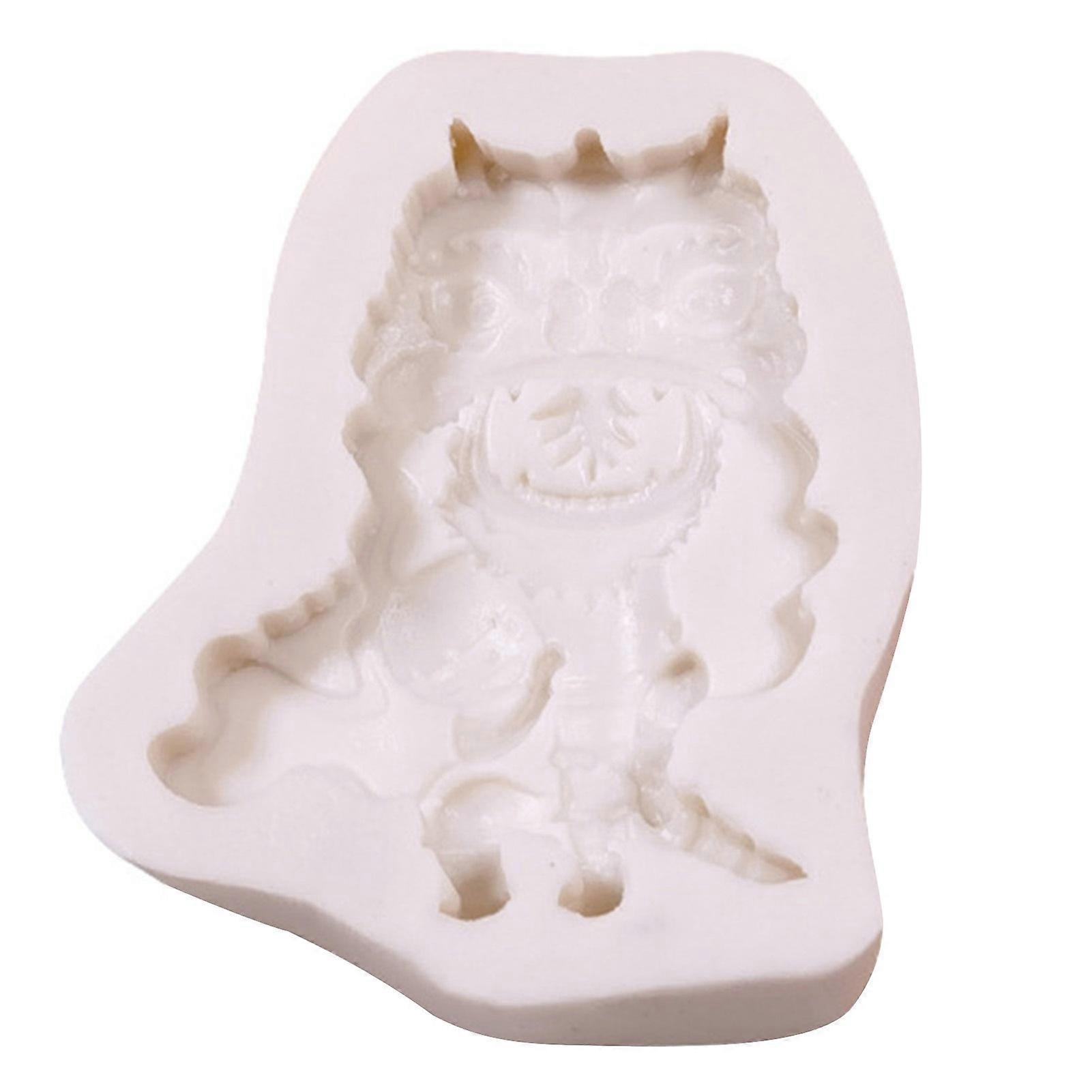 Soft Silicone Chinese Dragon Chocolate Mold