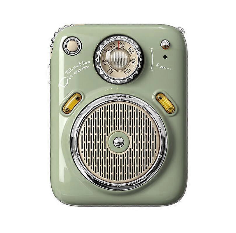 Mini bluetooth speaker Divoom ladybug green