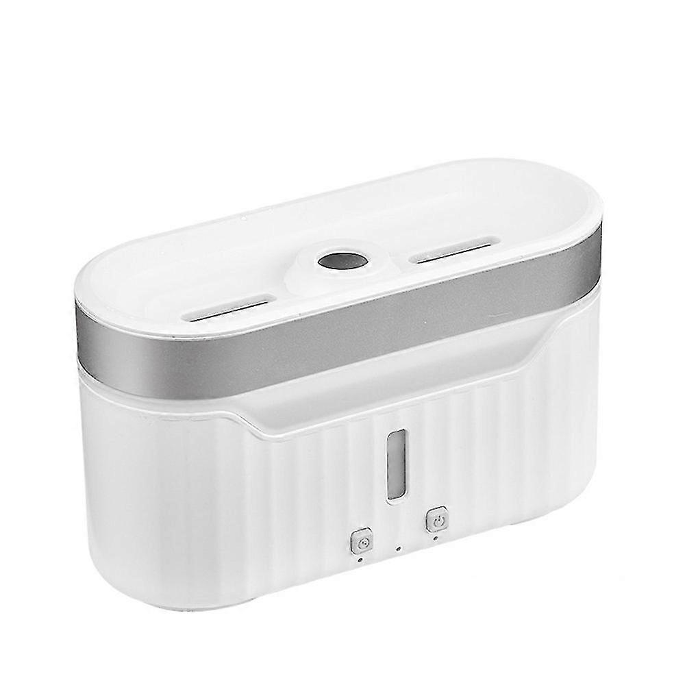Flame Diffuser Small Humidifier, Essential Oil Diffuser With Flame Effect Lamp