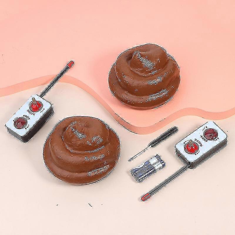 Remote Control Speed Poo Decompression Poop Toy Stool Funny Toy Remote Car c