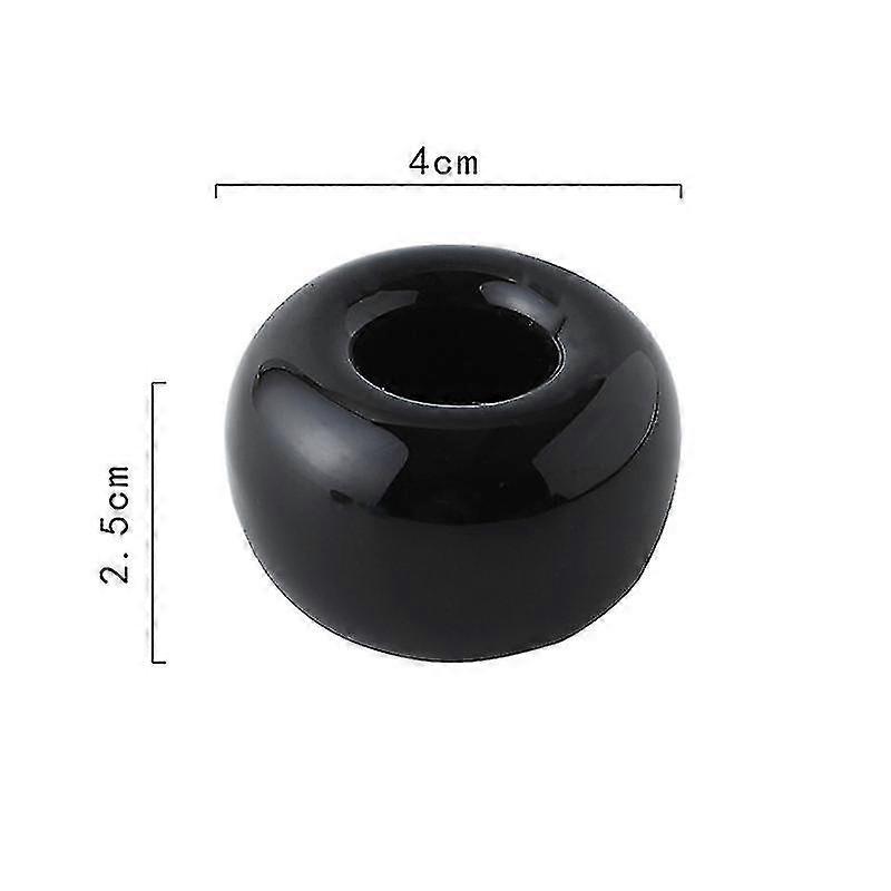 Multifunctional Mini Ceramic Bathroom Shower Toothbrush Holder Storage Rack