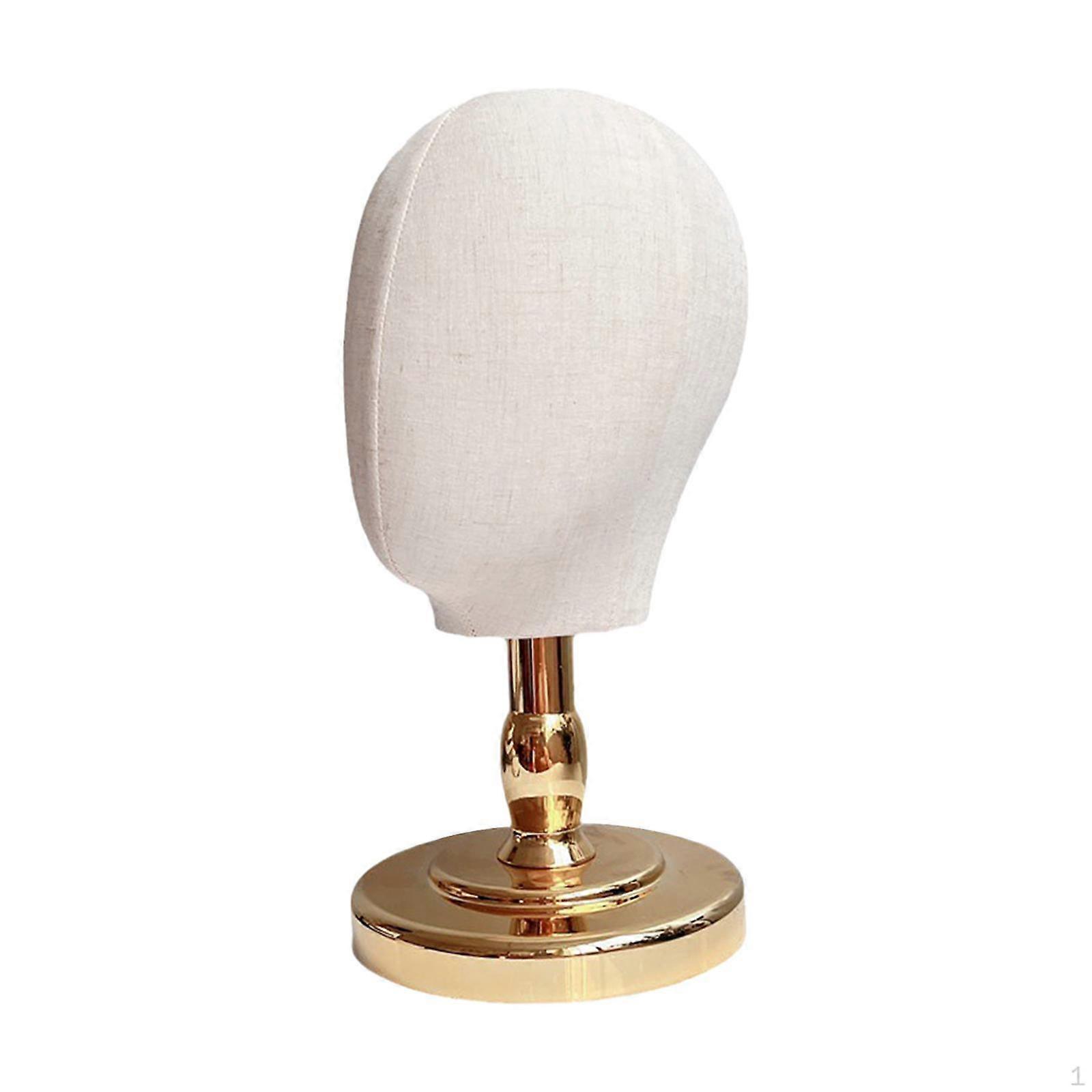 Wig Display Head Manikin Portable Hats Stand Holder Wig Hat for Beginner Stylist