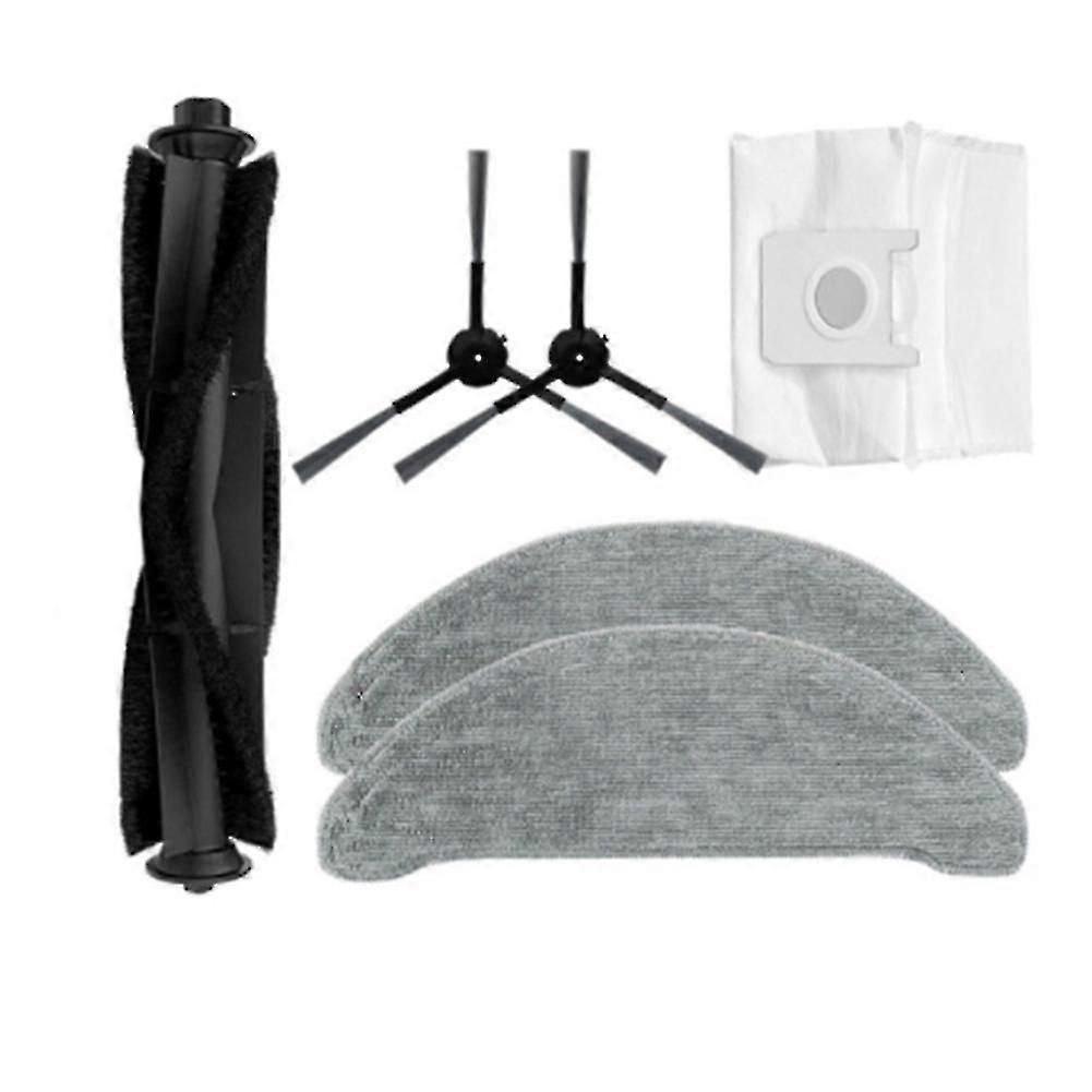 Mop Pad Rag Cloth Main Roller Side Spin Brush Replacement Parts