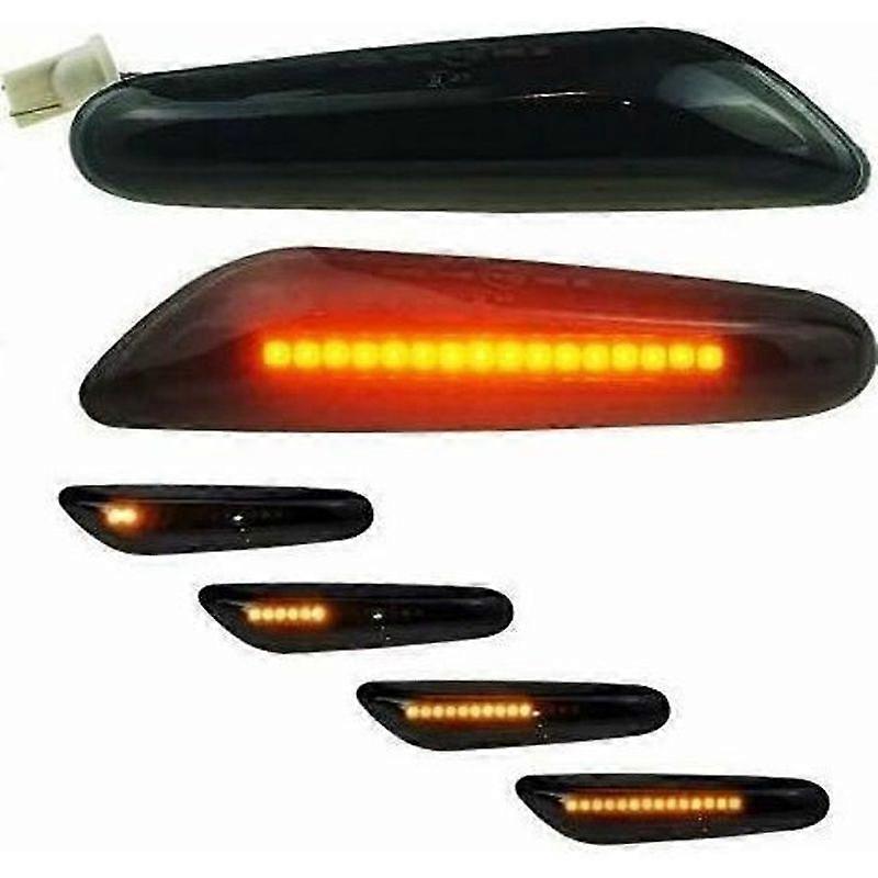 2 DYNAMIC LED REPEATER TURN SIGNAL BMW 1 SERIES 3 SERIES 5 E60 E61 E90 E91 E92 E93 X1 E84