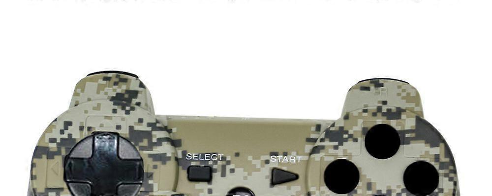 PS3 Wireless Controller, Professional PS3 Gamepad, Touch Panel Joypad with Dual Vibration, Bluetooth Game Controllers Camouflage