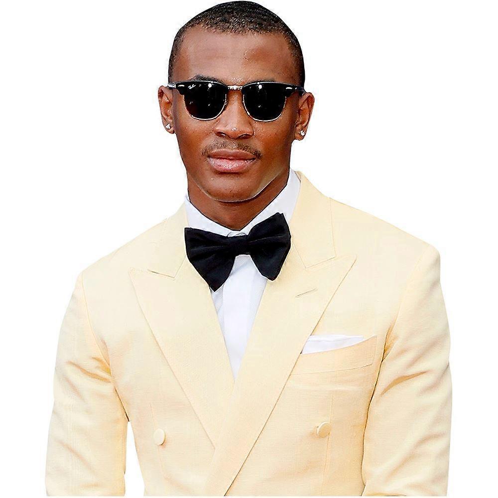 Devonta Smith (Yellow Suit) Half Body Buddy Cutout
