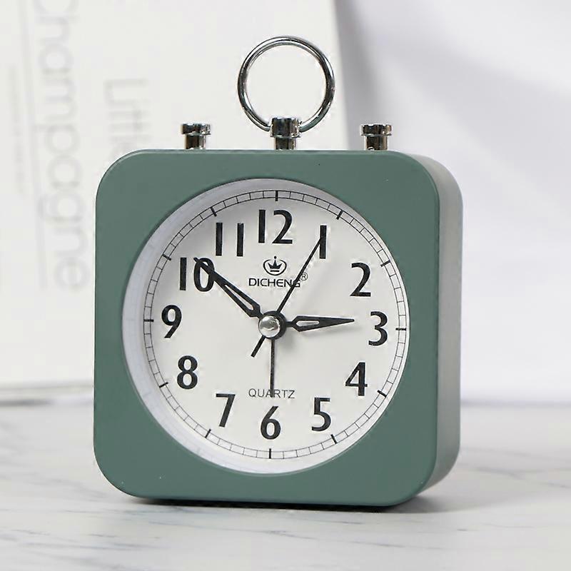 Lazy Silent Small Alarm Clock Office Home Desktop Clock