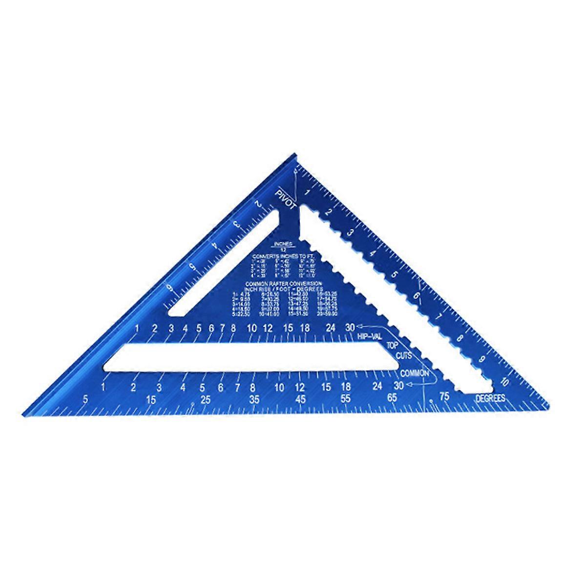 Precision carpenter square tool for work measurement