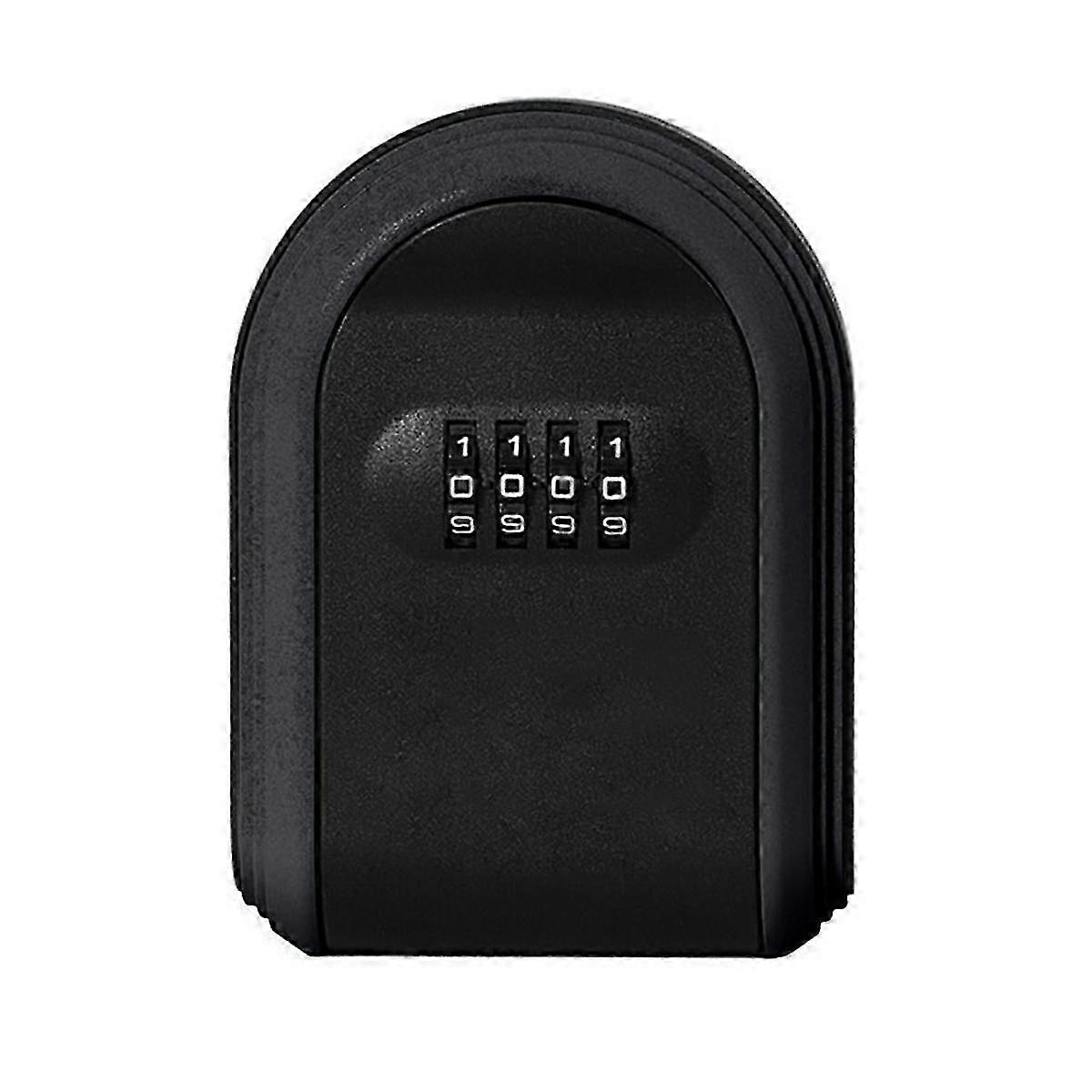 Key Safe Box Weatherproof 4 Digit Combination Outdoor Key Security Storage Case Key Lock Box Wall M