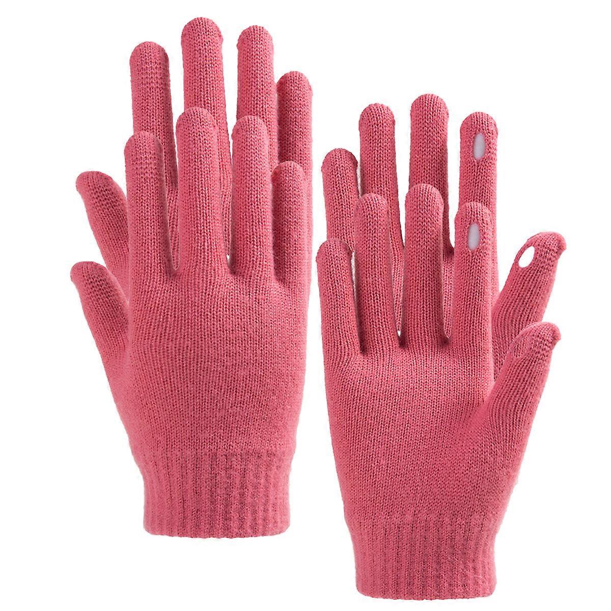 Gloves, Warm, Knitted, Wool