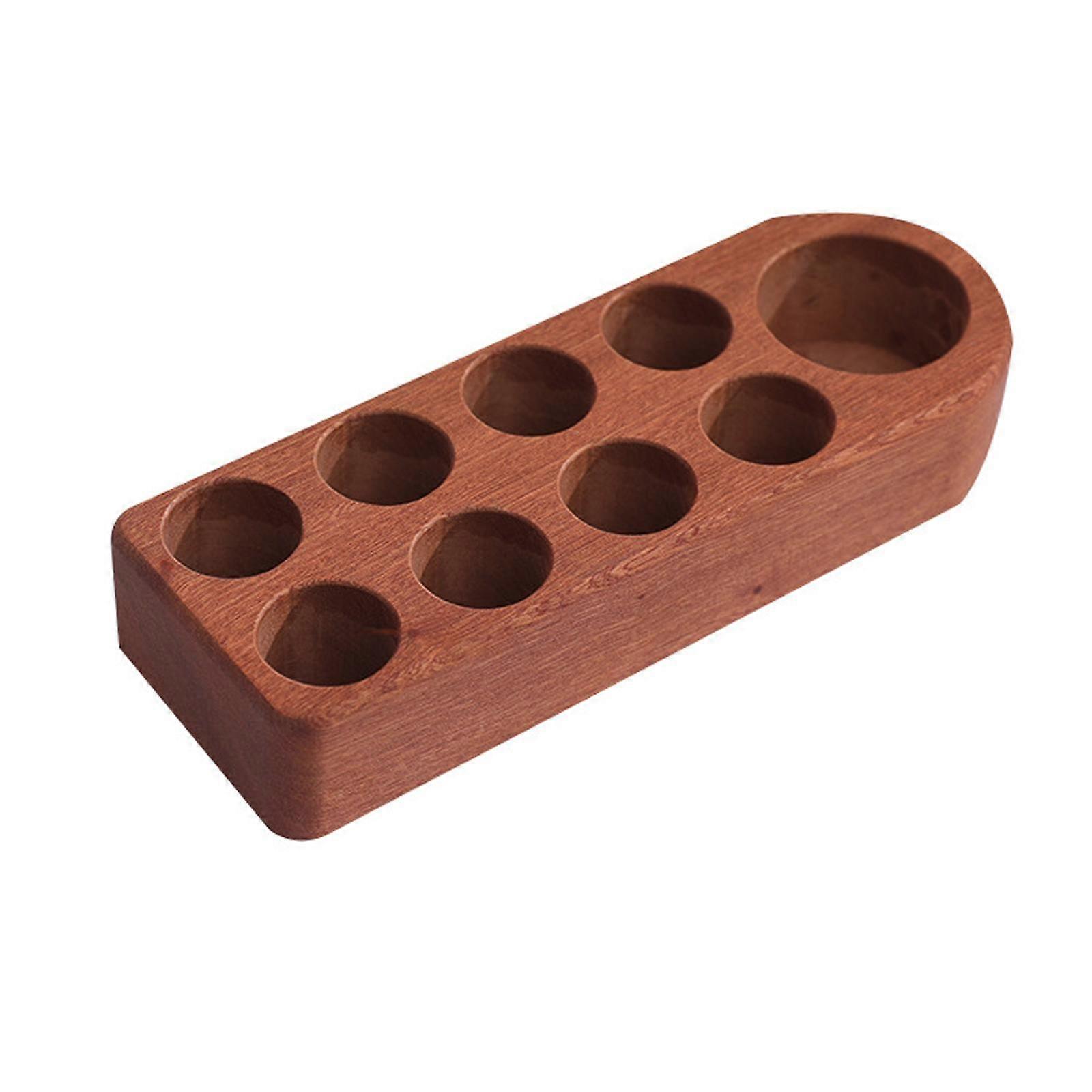 Essential Oils Storage Rack Wood Presentation Shelf Organizer Displaying