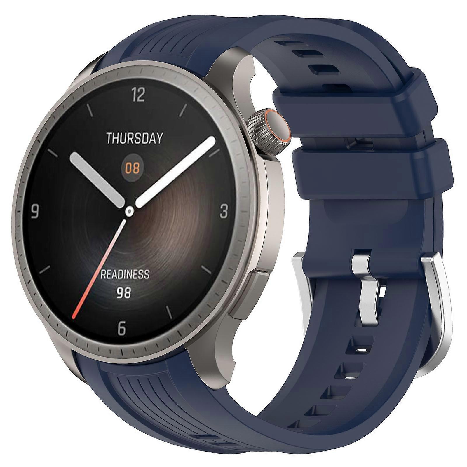 Vertical Texture Silicone Watch Band