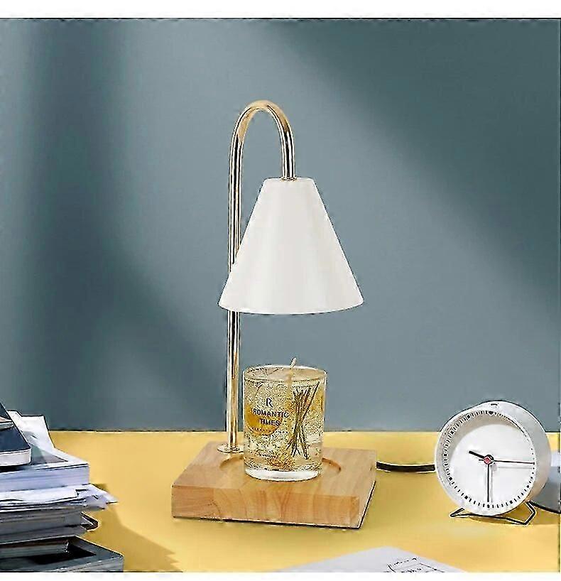 Table Light Lamp Aromatherapy Retro Melting Wax Lamp With Timer Christmas Modern Decoration Candle Warmer Lamp Desk Mood Light