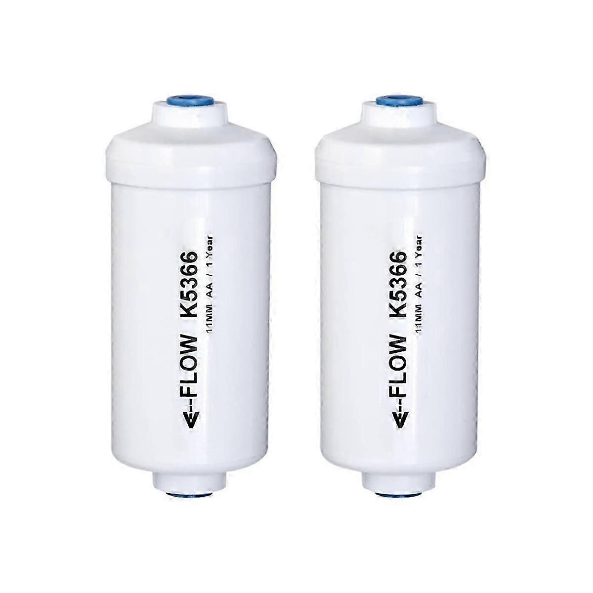 2 Pcs Replacement Fluoride Water Filter K5366 Compatible with Gravity Water Filtering System Purification Elements