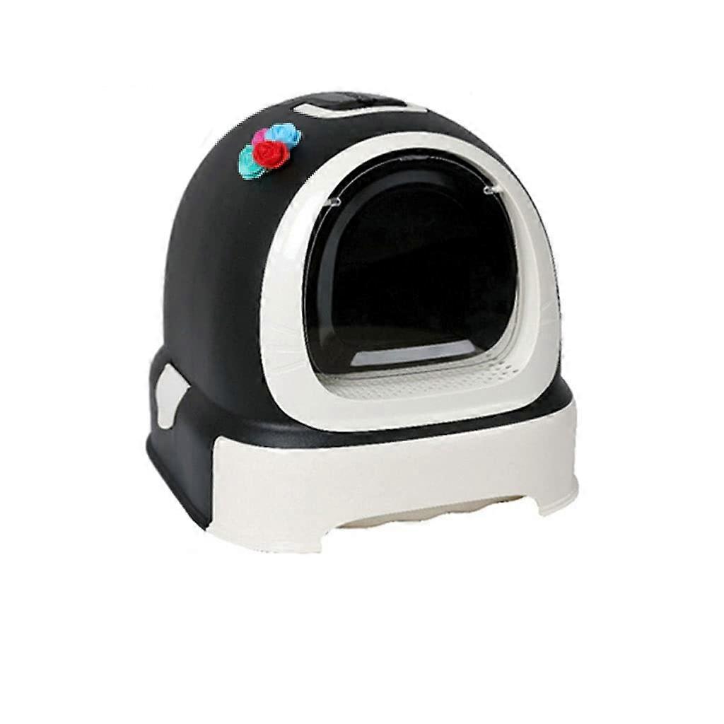 Fully Enclosed Drawer Cat Litter Box Plastic Construction Drawer Style Enclosure Suitable For Cats