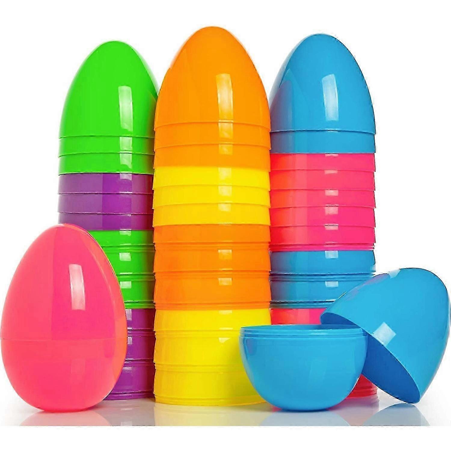 4*6cm Open Color Easter Eggs 50PCS