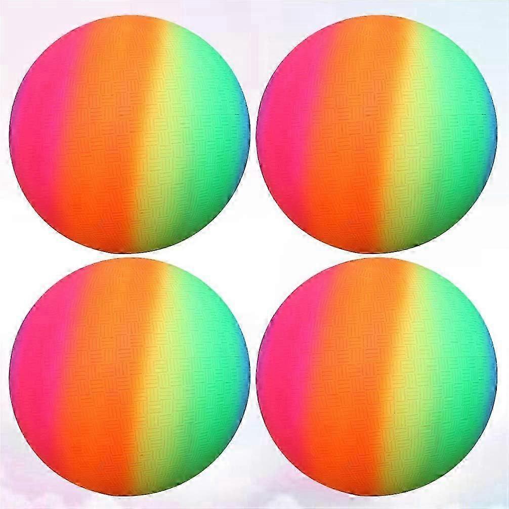 ドッジボールプレイグラウンドボール子供レインボーボールスポーツボールキックボールはたばむボールおもちゃ屋内用