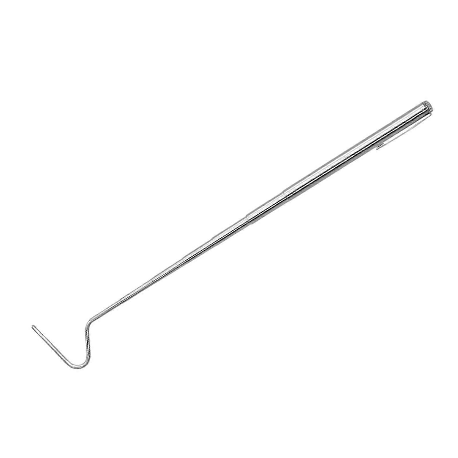 Snake Hook Rattle Snake Catcher Portable Telescoping Professional Long Reach white