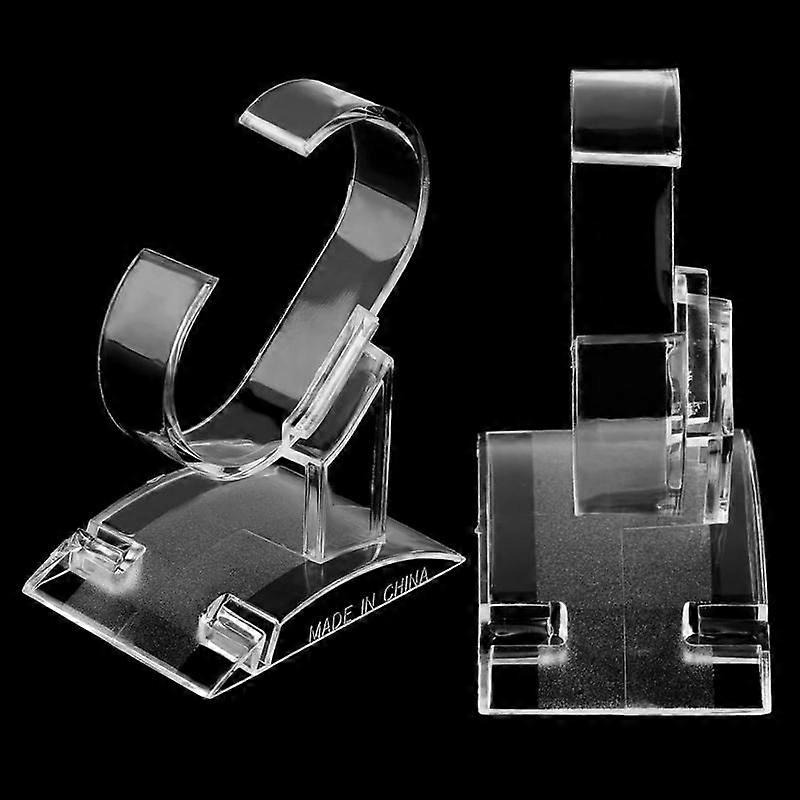Acrylic Watch Display Rack Clear Rotating Bracelet Bangle Chain Organizer Storage