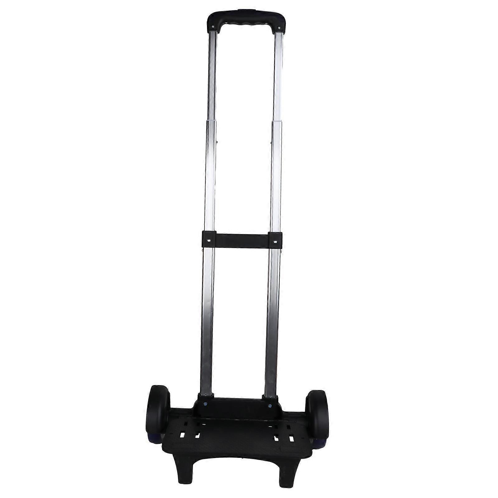 Backpack Trolley Luggage Cart Foldable Portable Compact Black Trolley Cart