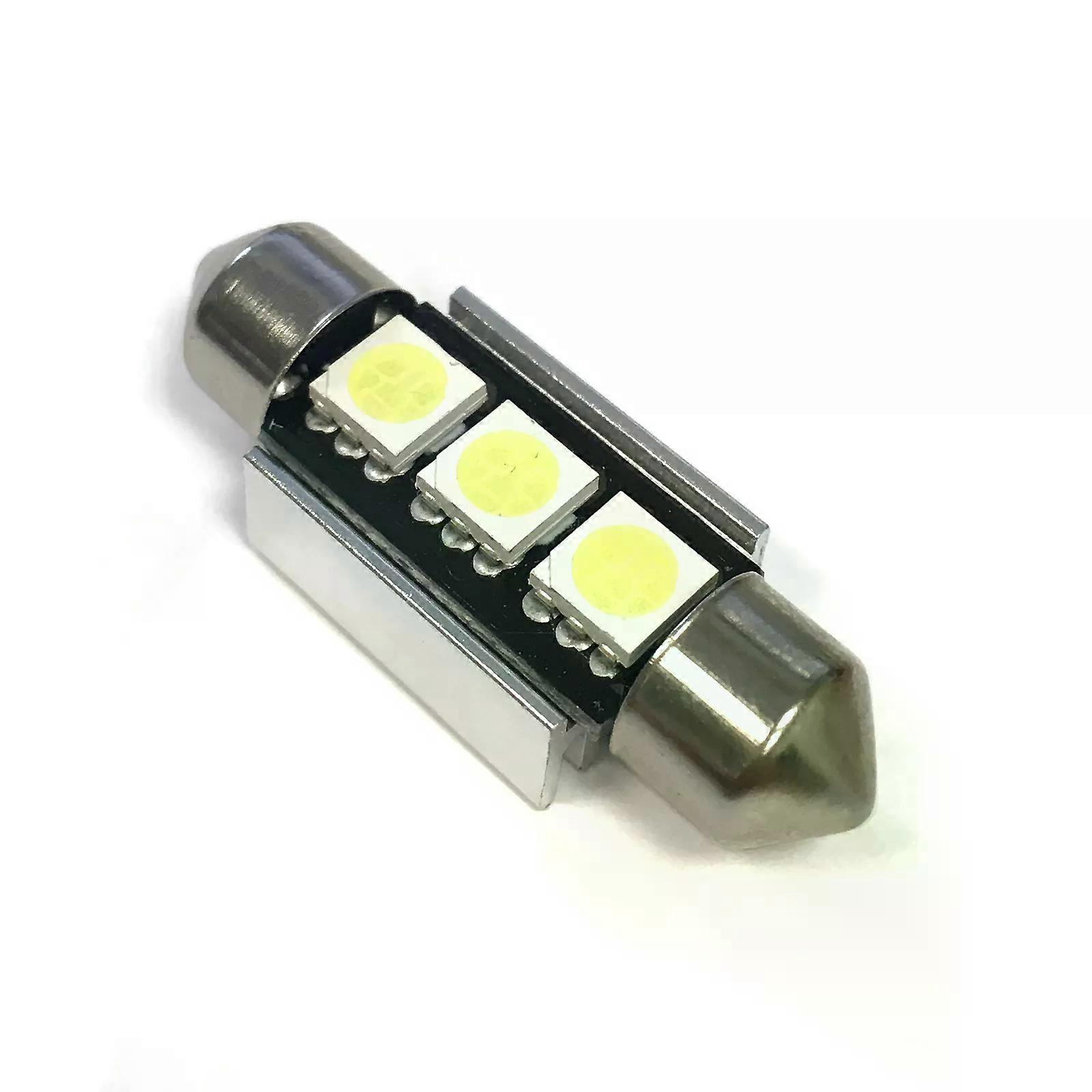 1x Volvo XC70 Cross Country Bright Xenon White 3SMD LED Canbus Number Plate Bulb