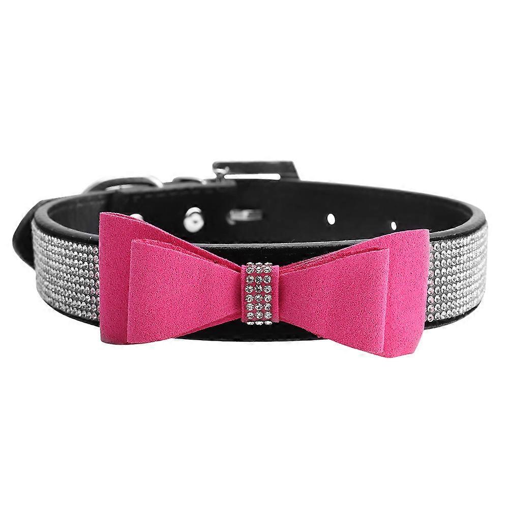Pet Dog Harness Soft Walk Collar Strap with Bowknot for Small Dogs, Adjustable, Comfortable, Durable Design