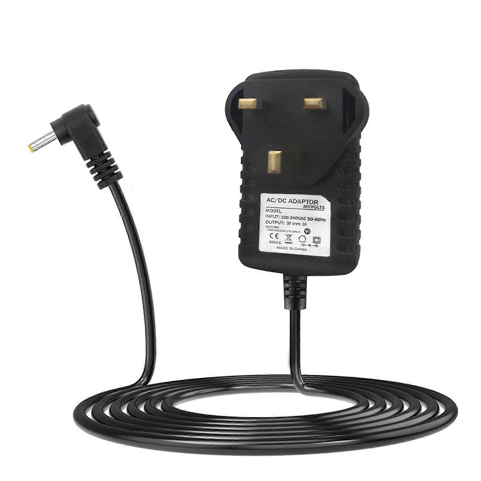 3V myVolts replacement power supply compatible with Pentax Optio Camera