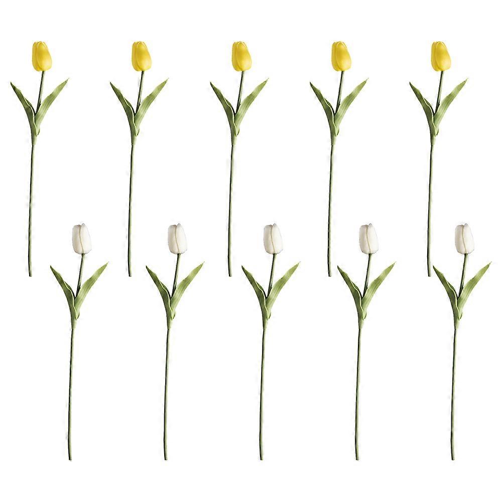 PU Made Artificial Tulips, Soft Latex Materials for Wedding Decor, Multipurpose Usage