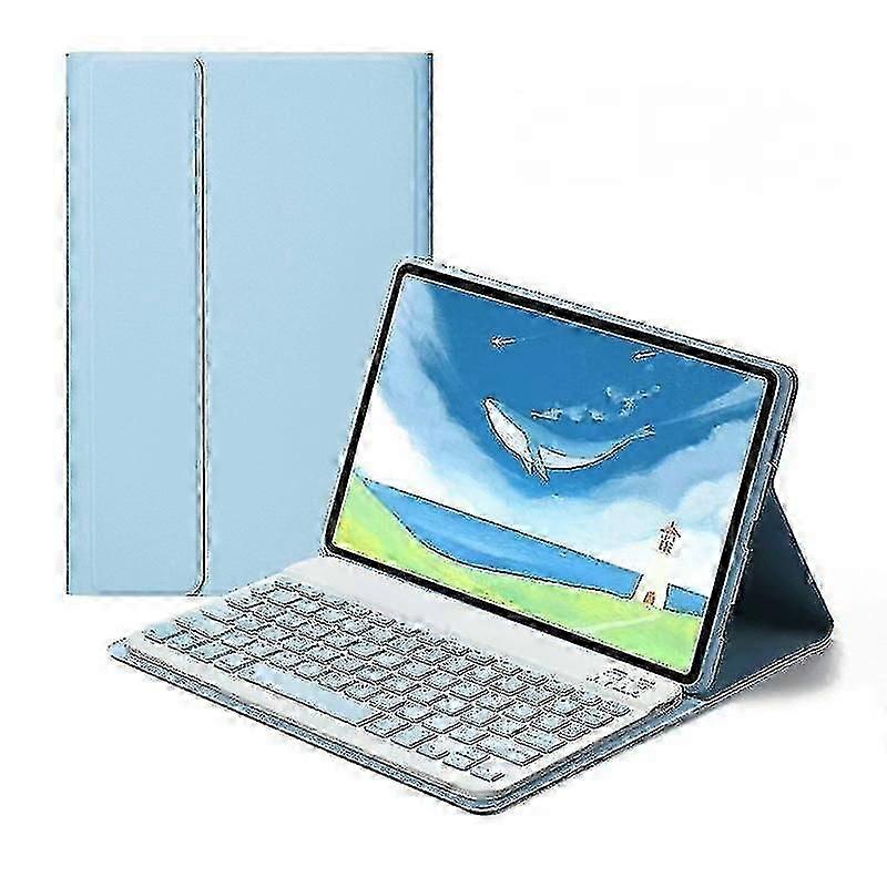 Ipad 10.9 Inch Keyboard Case Pu Leather Stand Cover With Magnetic Detachable Keyboard
