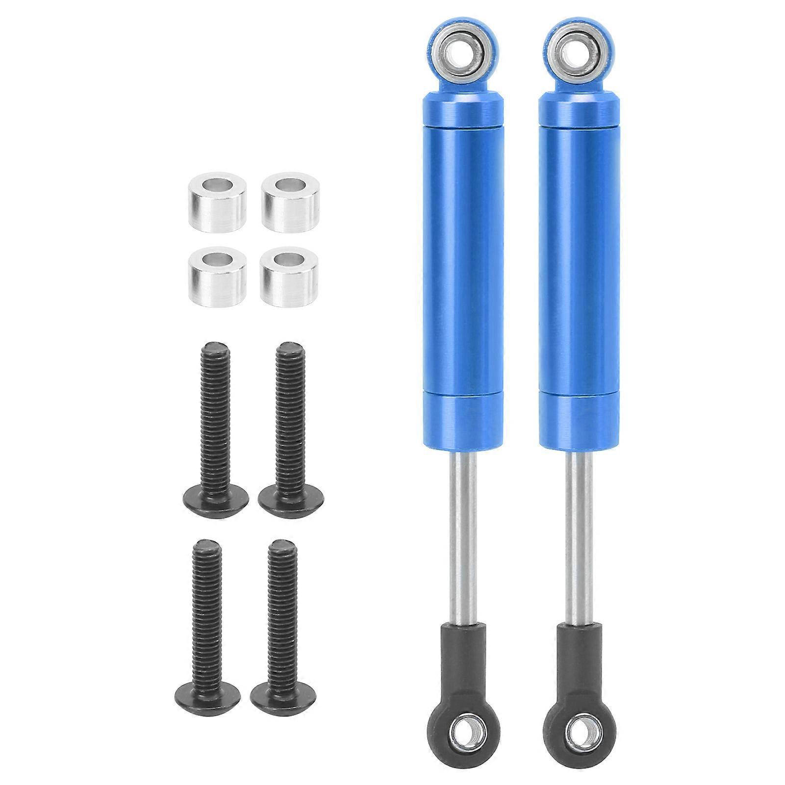 2Pcs RC 92mm Aluminum Shocks Absorber Internal Spring Dampers for TRAXXAS SLASH 2WD RC Car
