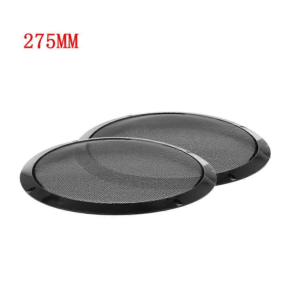 Elegant & Compact Appearance Speaker Mesh Round Car Subwoofer Speaker Covers Stable Quality Mesh Long for Time to Use  Black 10inch
