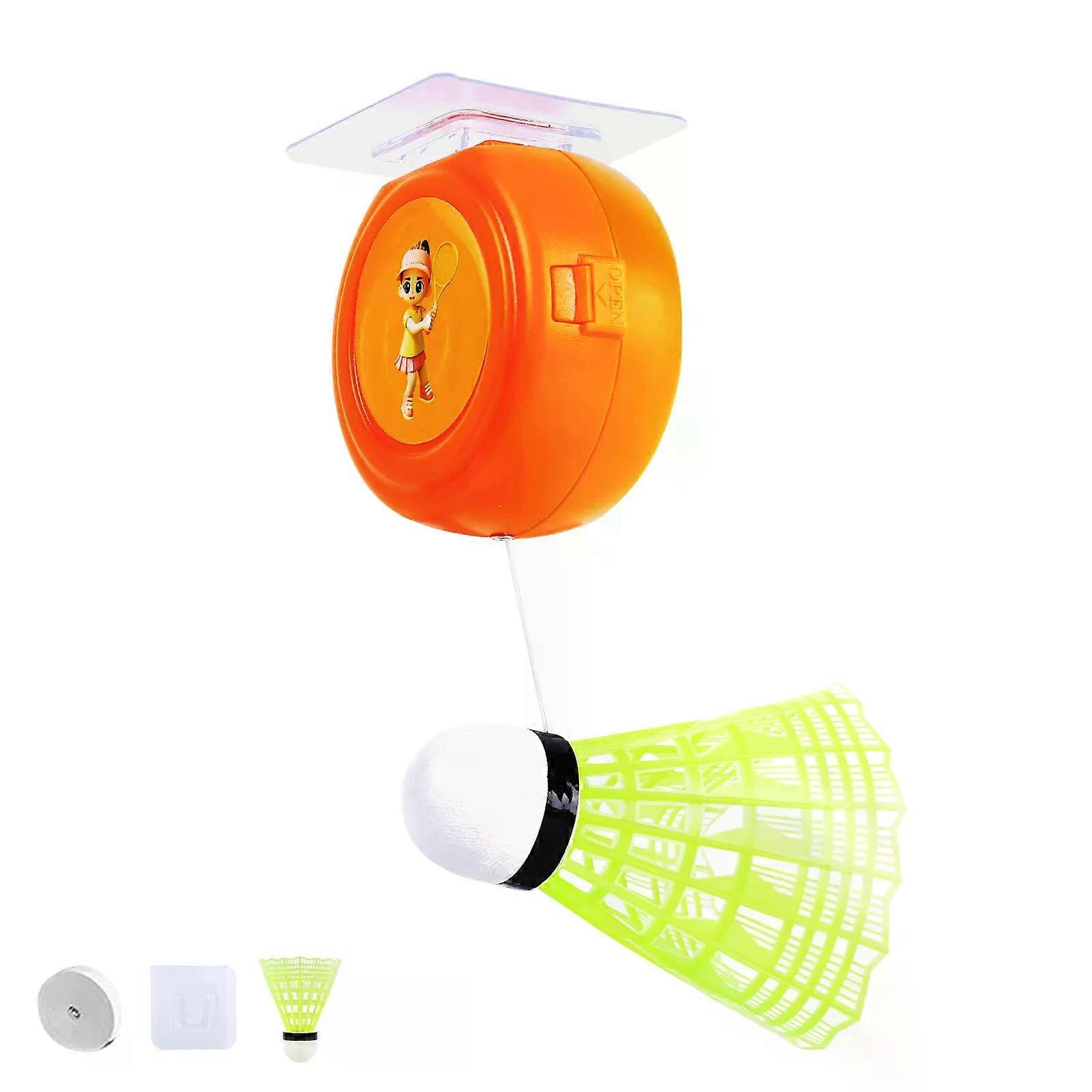 Single-Player Badminton Trainer Self-Study Badminton Rebounds Device for Badminton Beginners and Amateurs