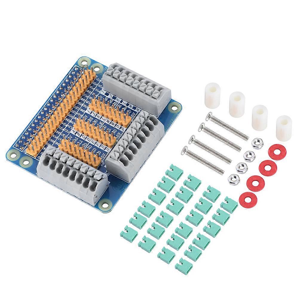 Multifunctional GPIO Expansion Board with Screws & Jumber Caps for Raspberry Pi 2 3 B