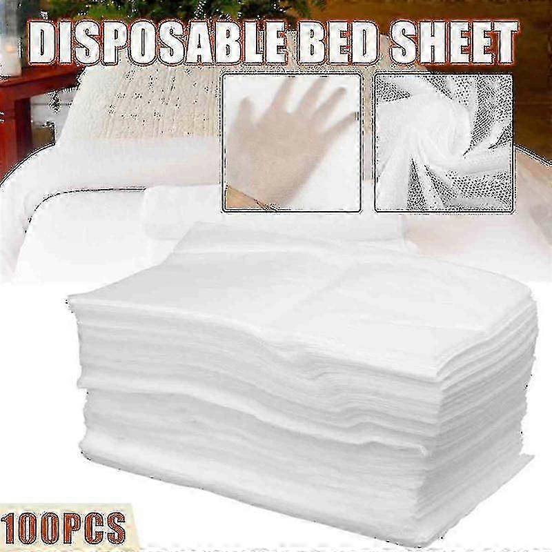 マッサージテーブル用100pcs /セットソファカバー使い捨てフィルムベッドカバー簡単クリーニングトリートメントワックス保護