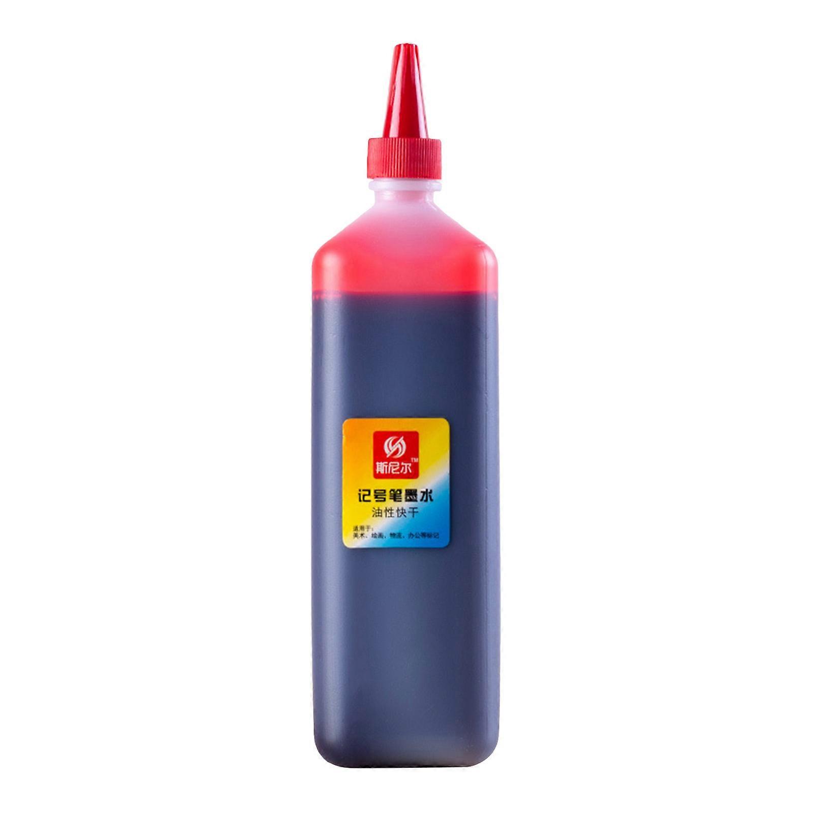 Paint Marker Pens DIY Refill for Sketching and Card Making for Art Markers for Drawing Art Craft Inks 200ml  Red
