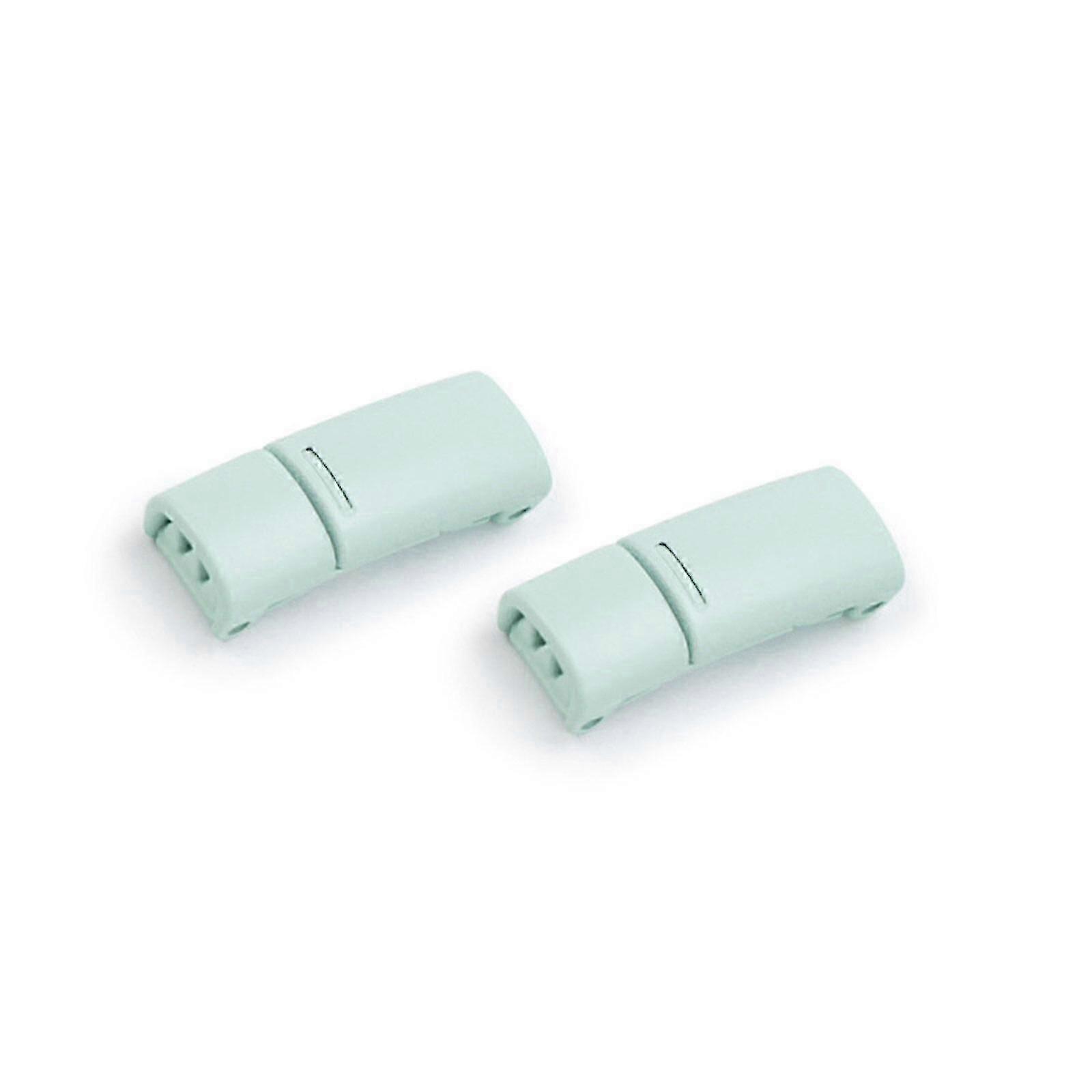 100%New,2 Pcs Lace-Free Metal Magnetic No Tie Elastic Buckle Shoelace Lazy Free Shoelace Buckle for Kid Adult