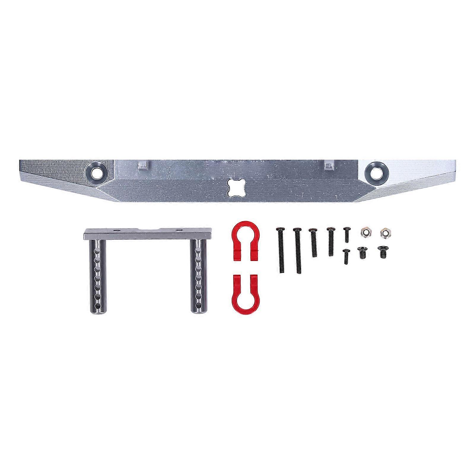 RC High Simulation Anti Collision Aluminum Alloy Rear Bumper for MN999 /TRX4 /SCX10 90046 90047/AXIAL 103007