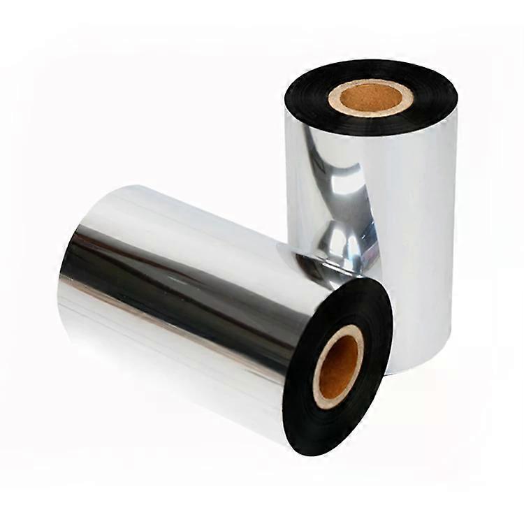 Barcode Ribbon-Wax-based Coated Paper,5cm x 300m,2 PCS -