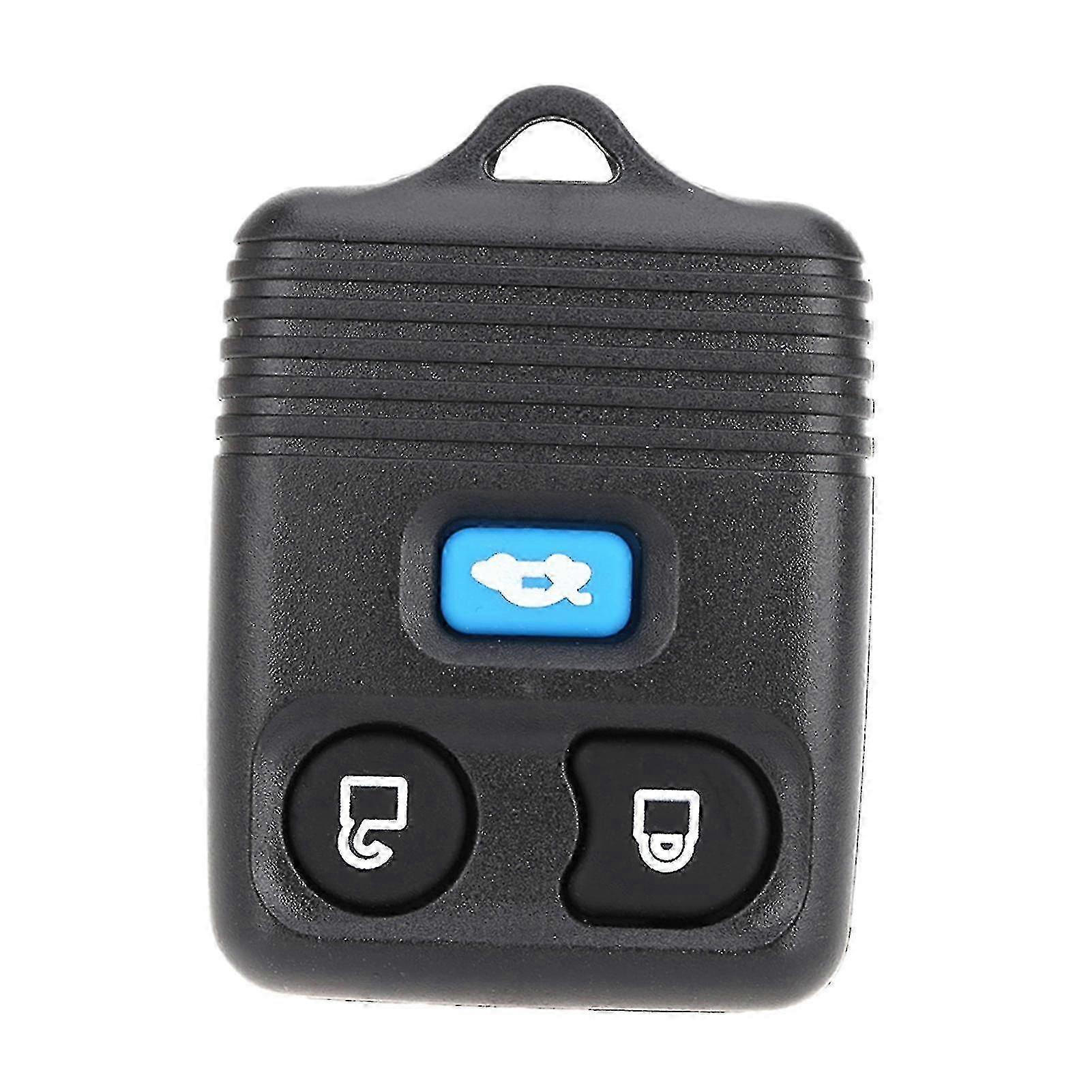 Black 3 Buttons Remote Key Replacement 433MHz for Ford Transit Mk6 2000-2006