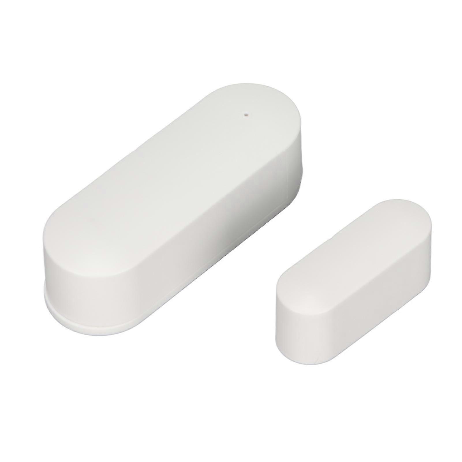 White Wireless Contact Sensor WiFi Smart Door Window Sensor Real Time Alarm for Home Security