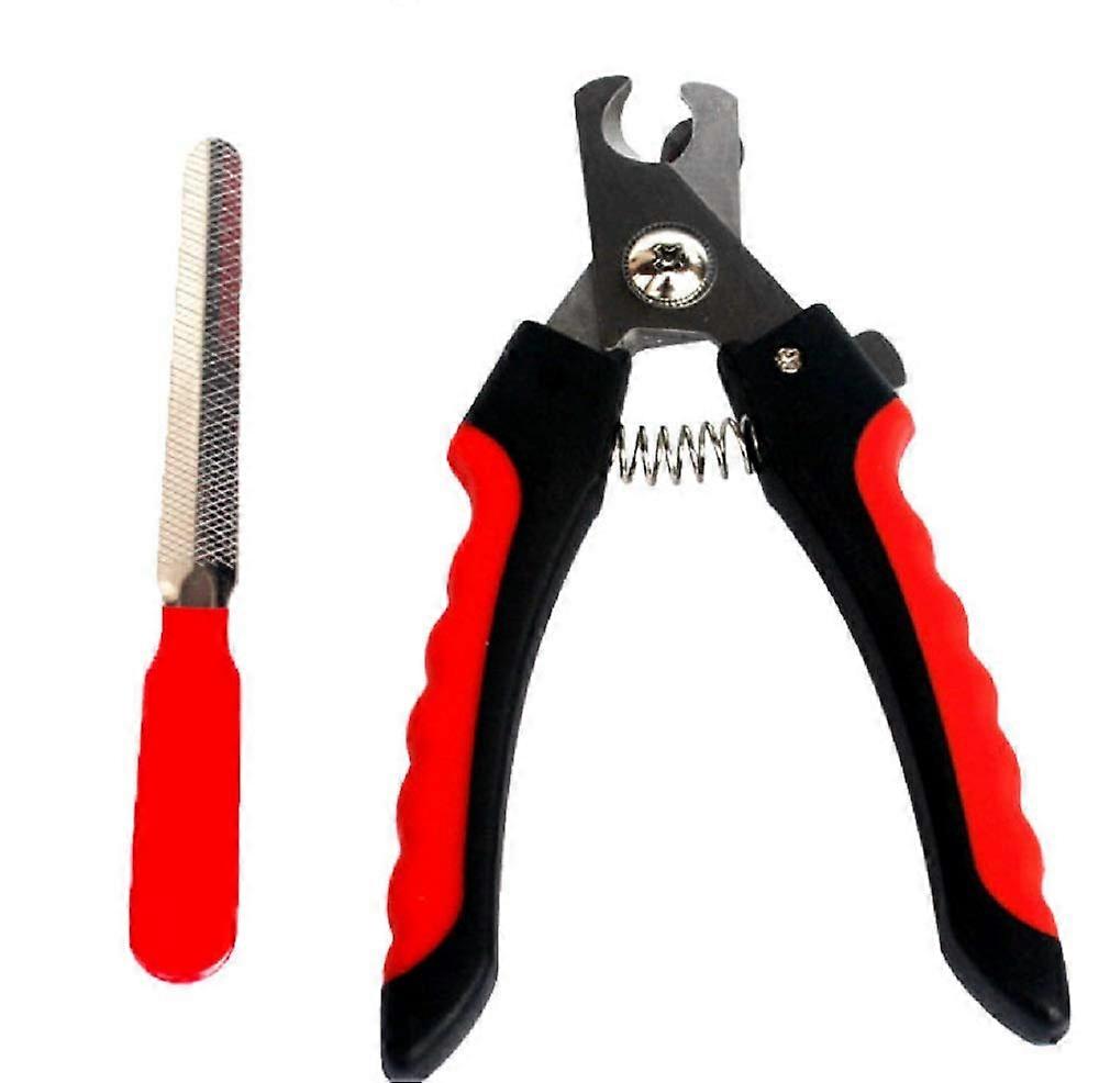 Safety-Protected Dog Nail Clippers and Professional Pet Scissors Set for Precise Grooming and Safe Cutting