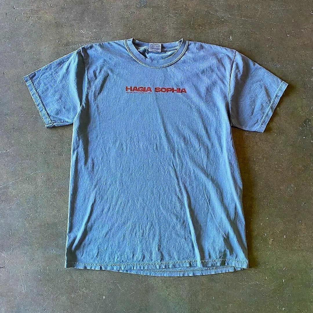 SY2k الصيف الهيب هوب طباعة رسالة قصيرة الأكمام تي شيرت ملابس الشارع فضفاضة أعلى المرأة عارضة Harajuku تي شيرت أزياء كورية