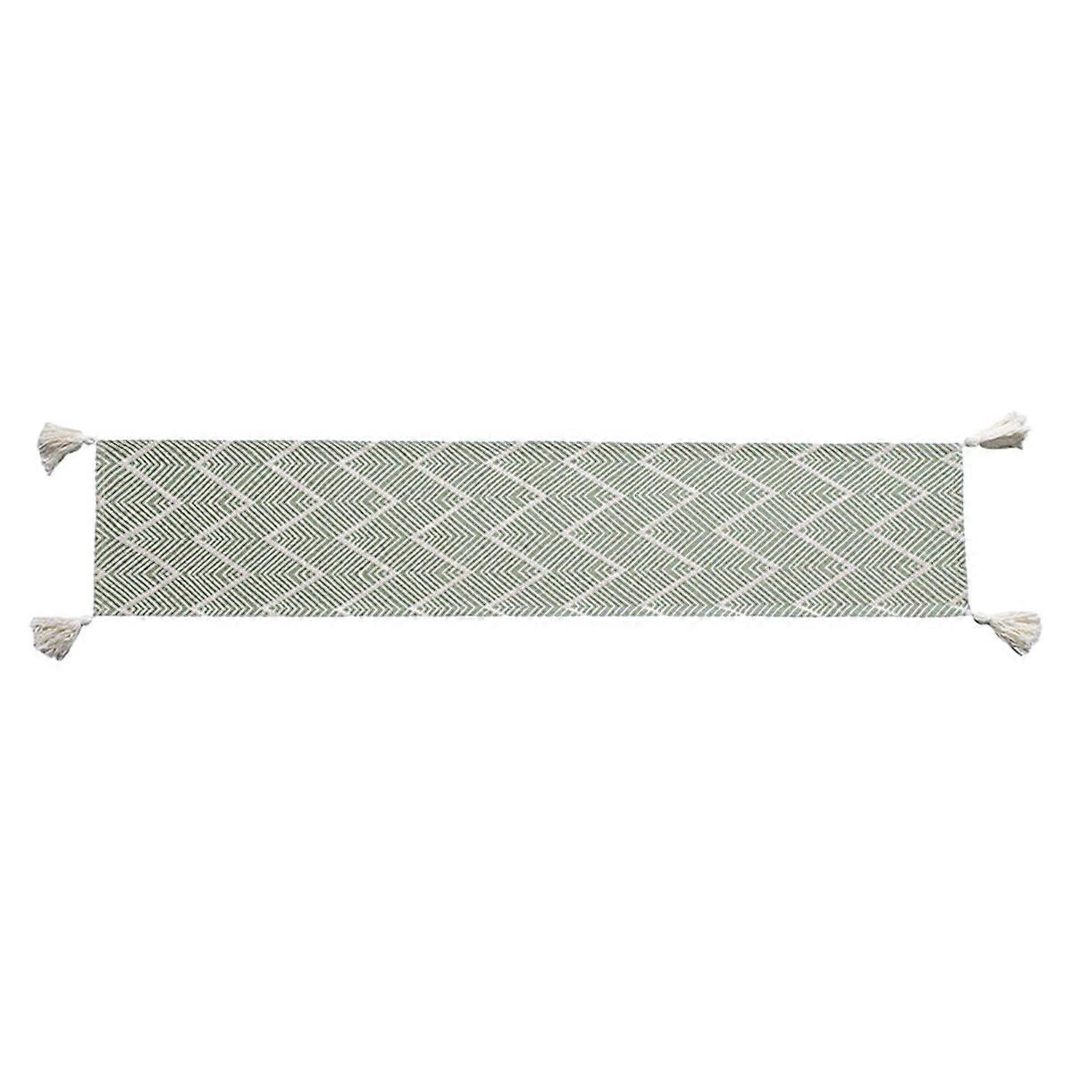 13 x 70 ", wavy pattern Dining table Tablecloth Suitable for Coffee Farmhouse long side table High Kitchen Tea/Coffee table Restaurant decoration for