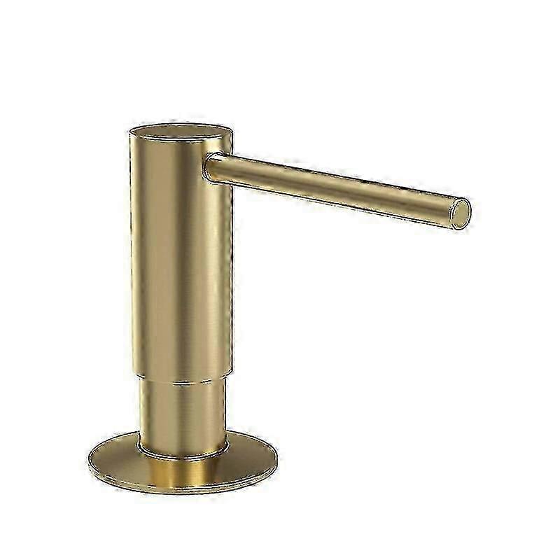 Flacone dispenser di sapone moderno in ottone da 500 ml - Design della pompa facile per le case europee